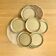 8 stoneware dessert plates