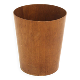 Teak waste paper basket, Martin Åberg for Servex, Sweden, 1960