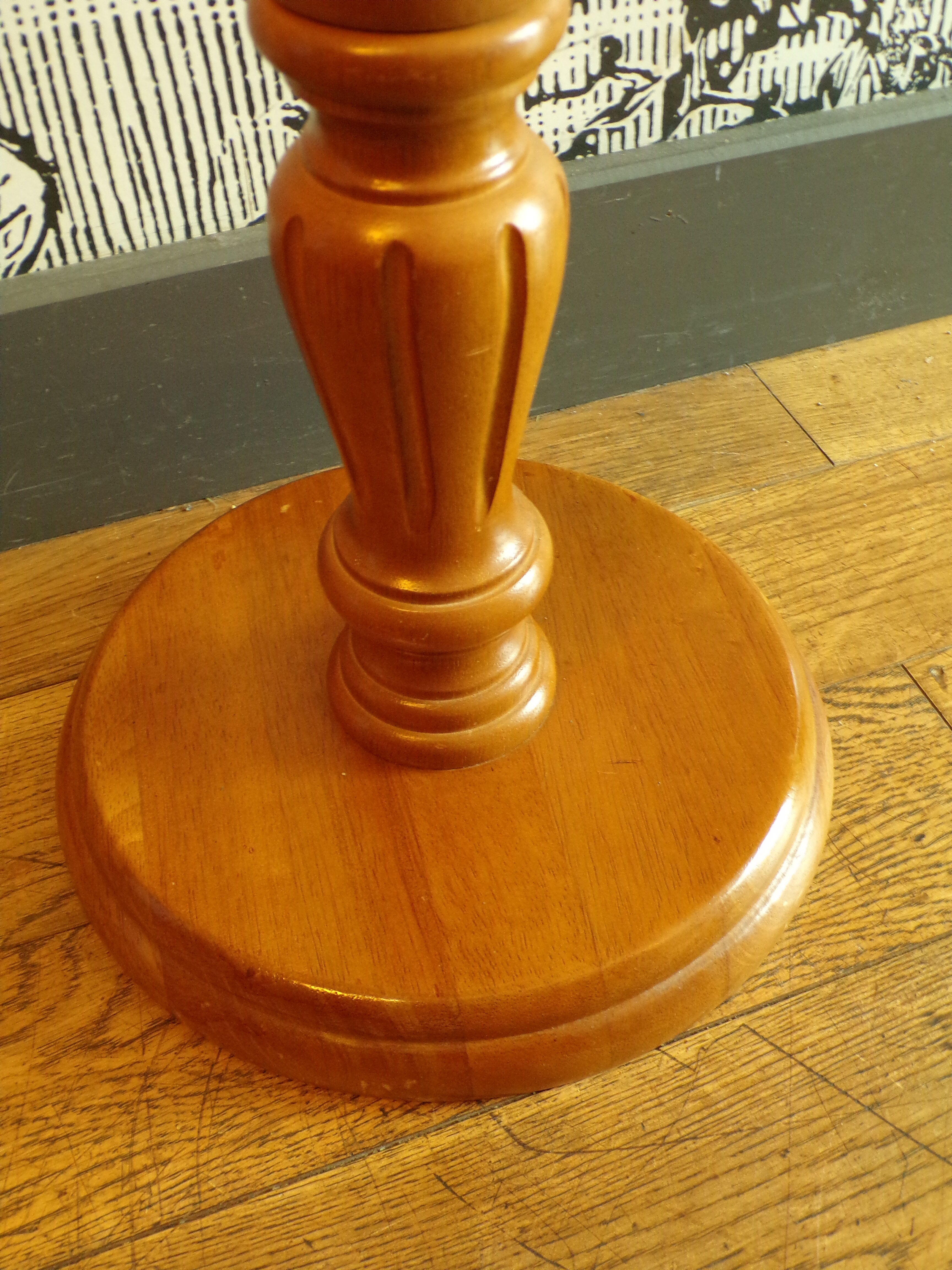 Colonne de présentation en bois h=85cm