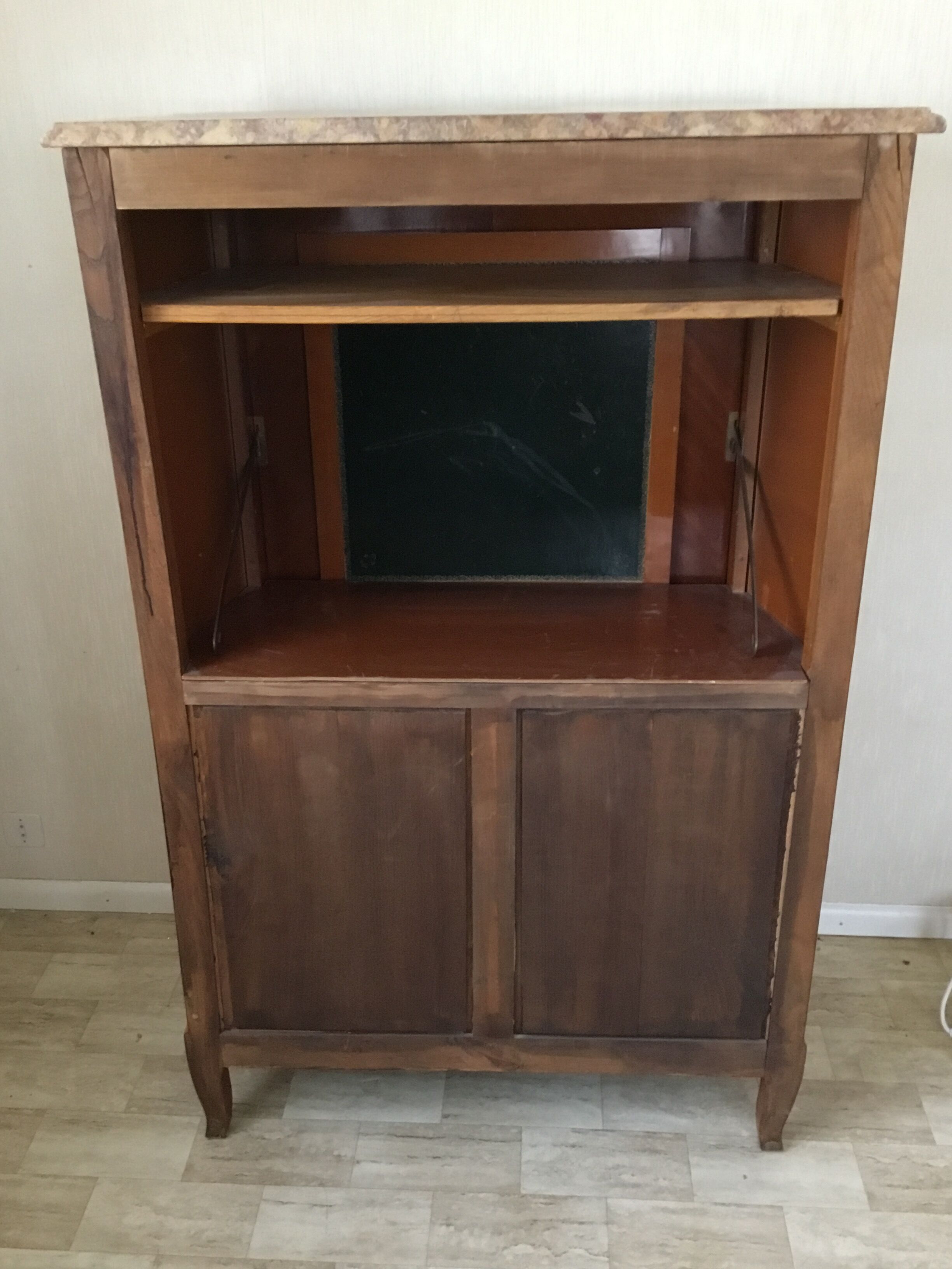 Louis XV style branded secretary