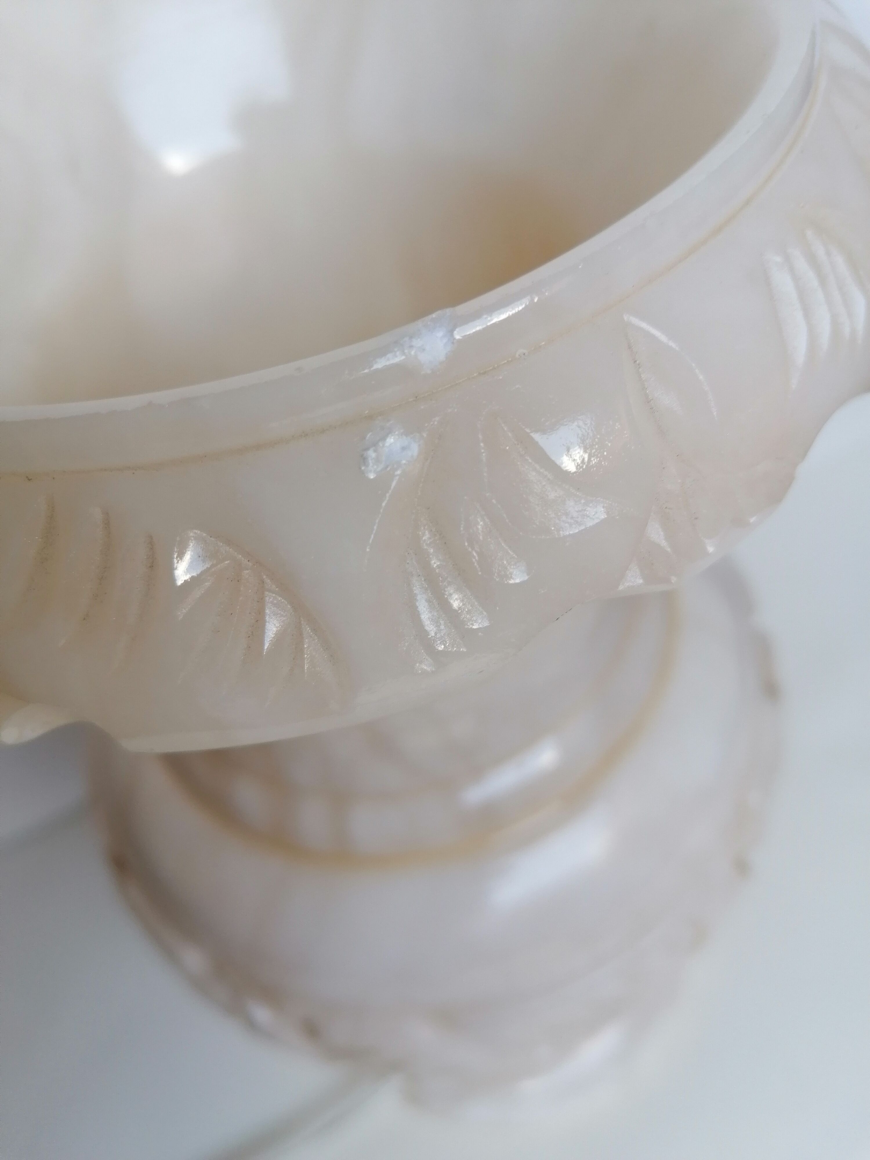 Medicis cut alabaster lamp