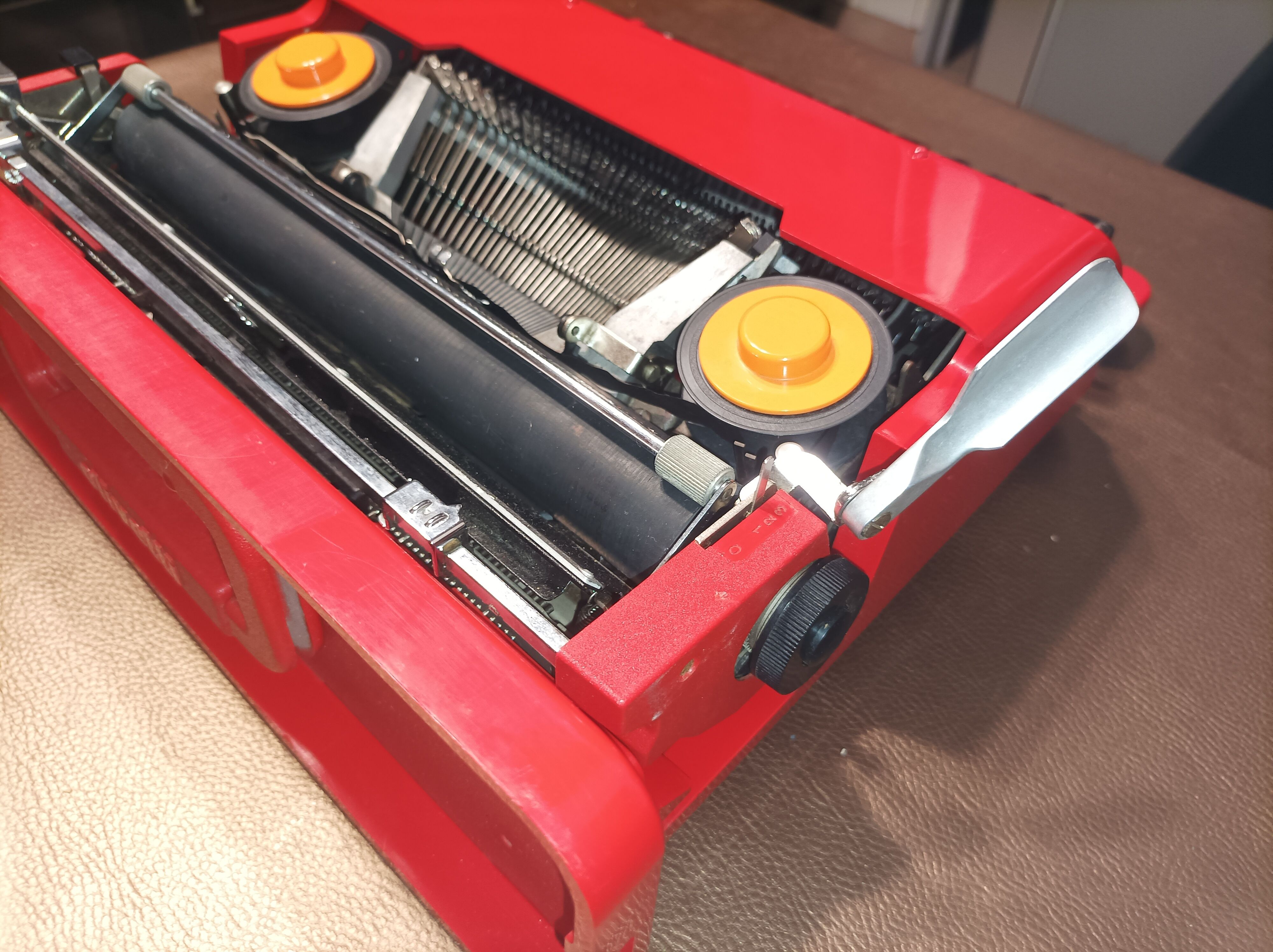 Typewriter valentine Ettore Sottsass Olivetti made in Barcelona