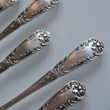 12 silver-plated oyster forks sfam goldsmith