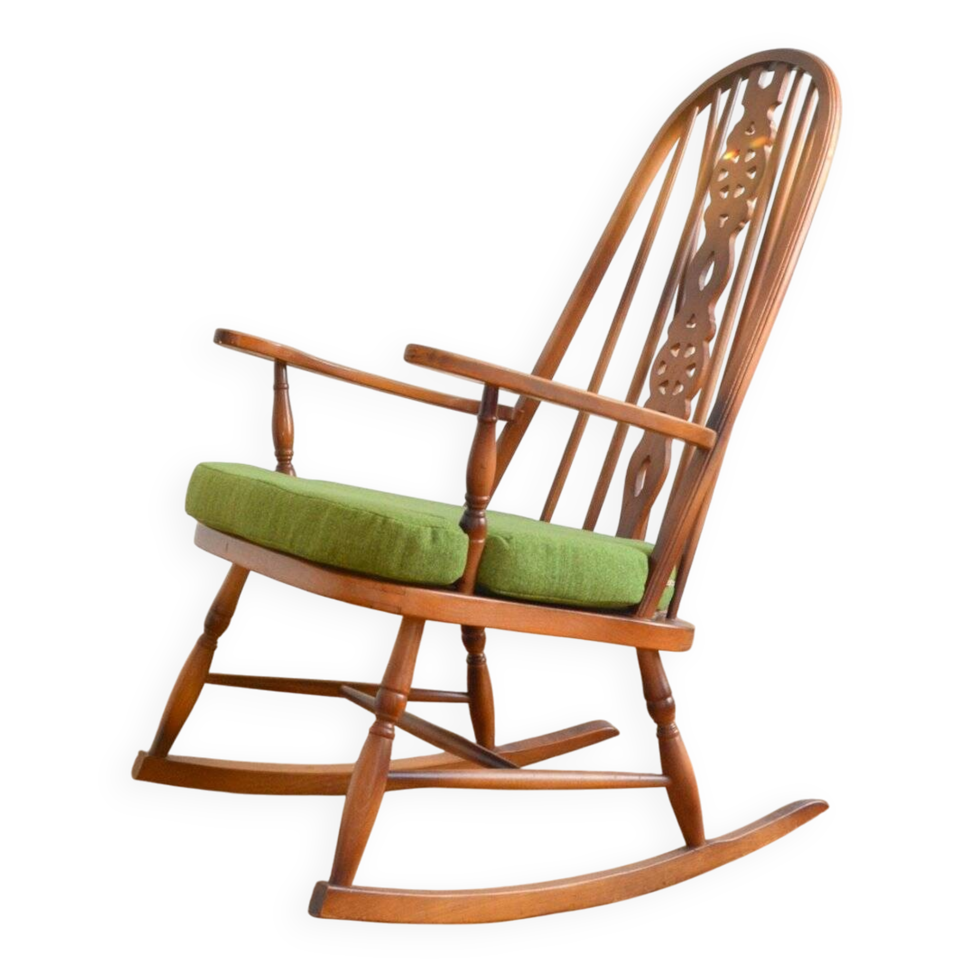 Rocking chair Windsor  vintage 1950s