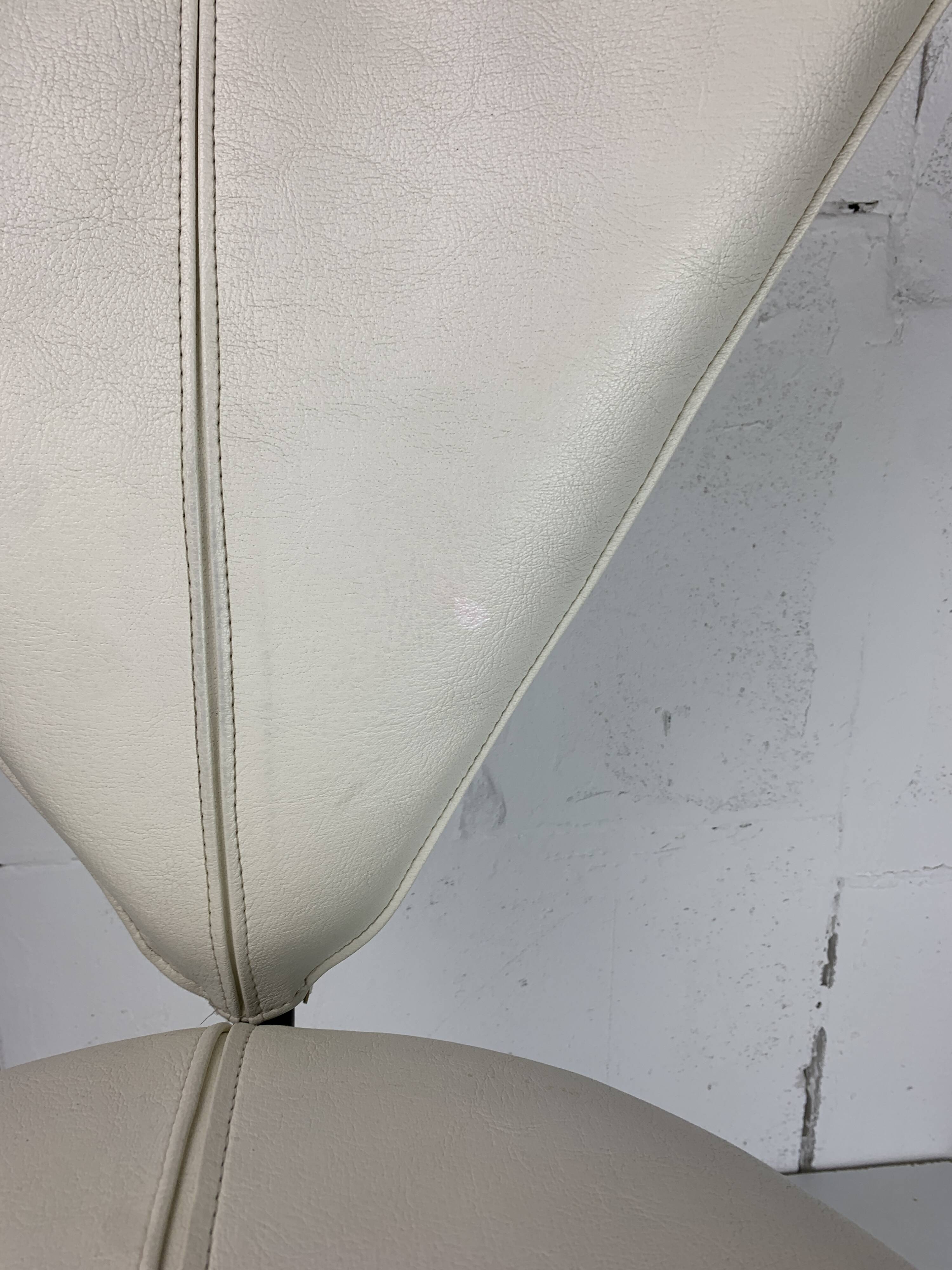 Set of 8 and one post modern dining chairs, 1980s by Lübke