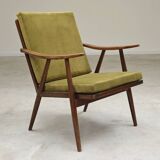 Boomerang armchair by Antonin Suman for Ton Bystrice Thonet 1960