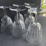 6 baccarat casino water glasses