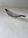 Minimalist black steel wire fruit bowl from the 1950s.