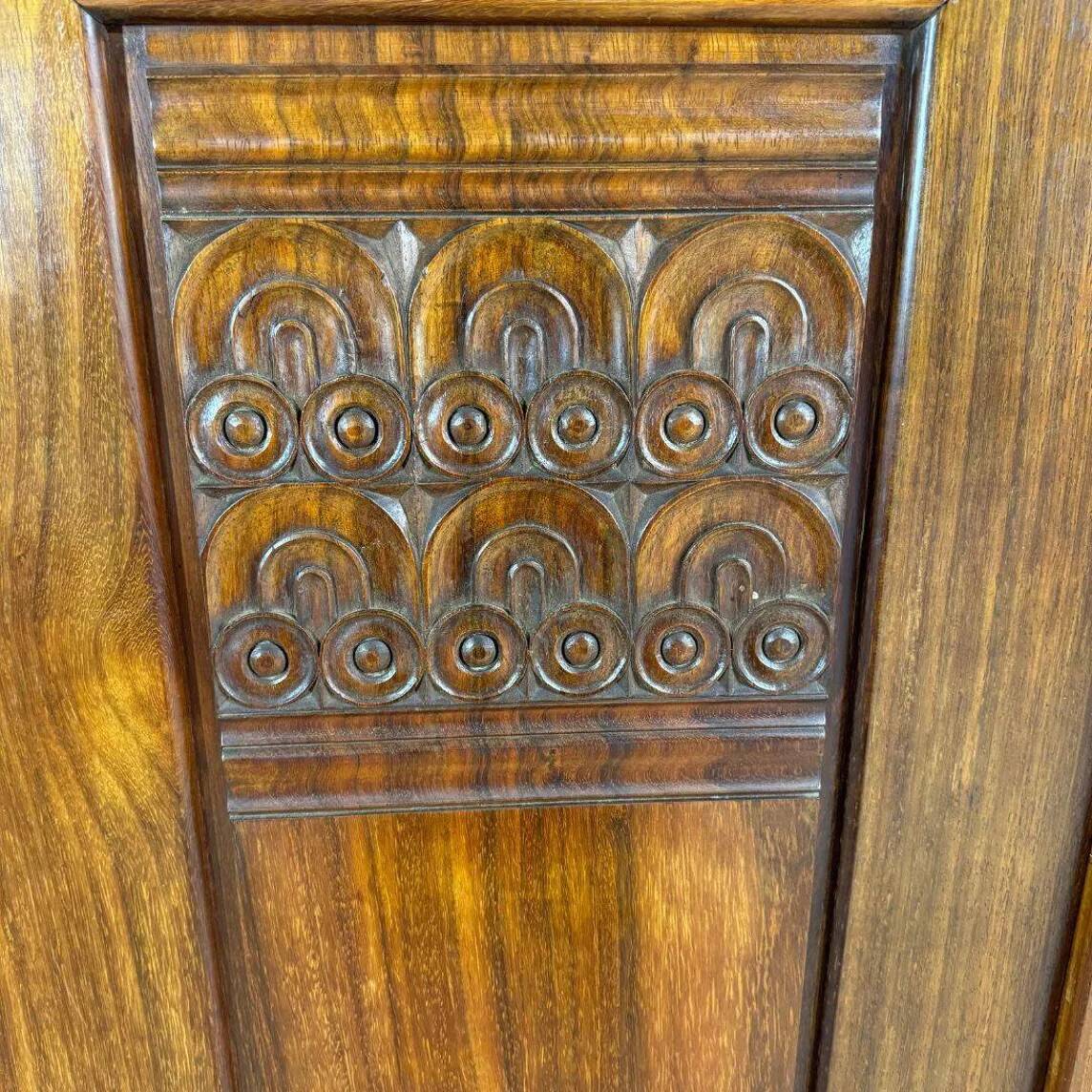 High Art Deco walnut buffet - 1930s period
