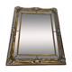 Golden mirror with a closed pore.