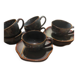 Médard coffee service by Noblat Model Cophenague blue