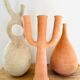 Moroccan raw terracotta candle holder