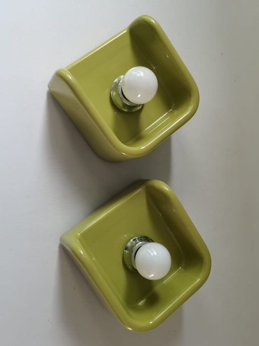 Guzzini wall lights by Makio Hasuike