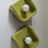 Guzzini wall lights by Makio Hasuike