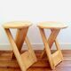 Tabouret pliant modèle "suzy" design Adrian Reed