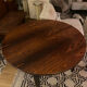 Scandinavian rosewood table from Rio 60s