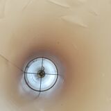 Vintage aluminum table lamp