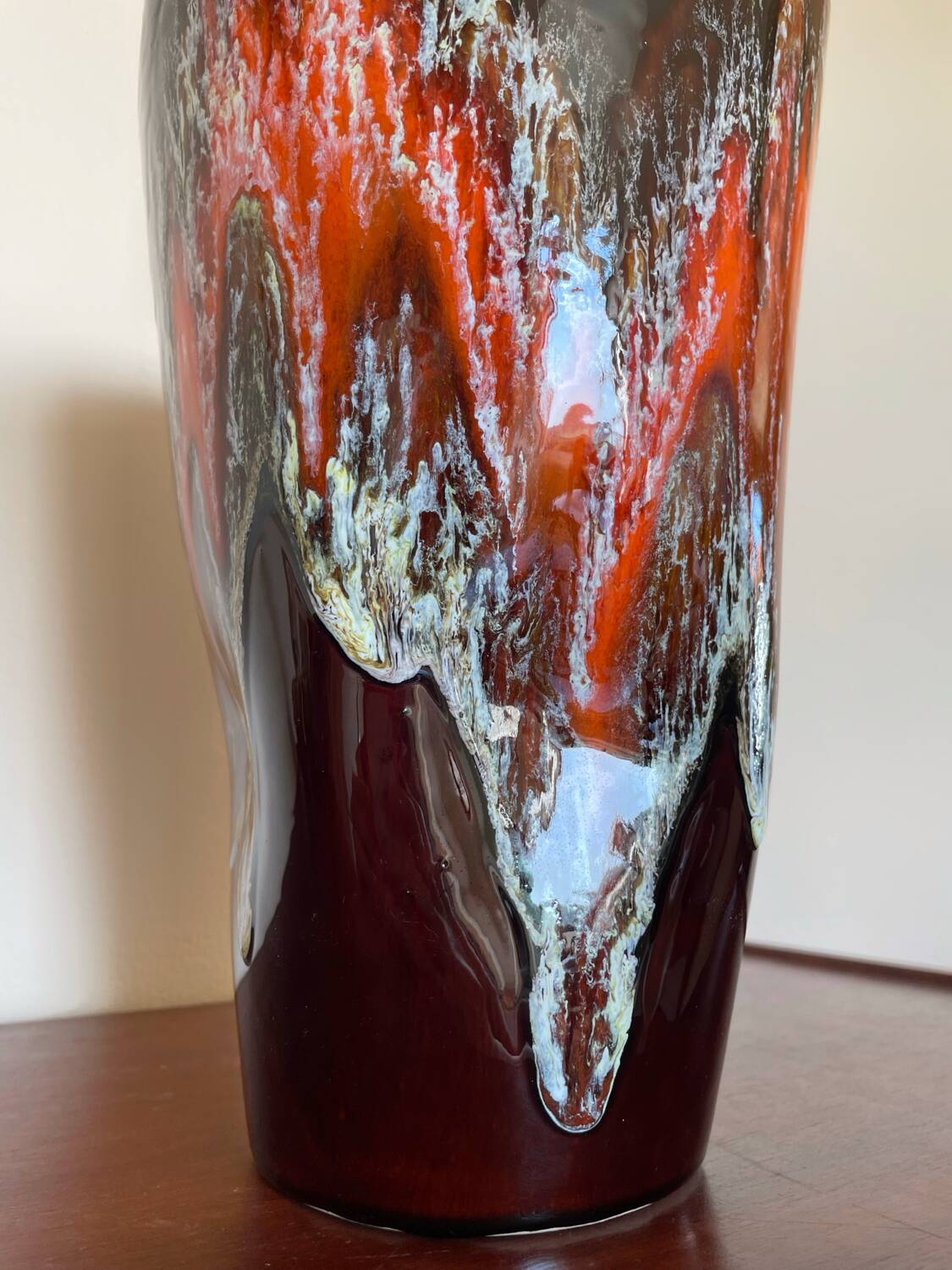 Large Vallauris ceramic vase from the 60s