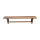 Modernist oak farmhouse bench, 1950s