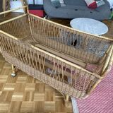 Wicker child bed