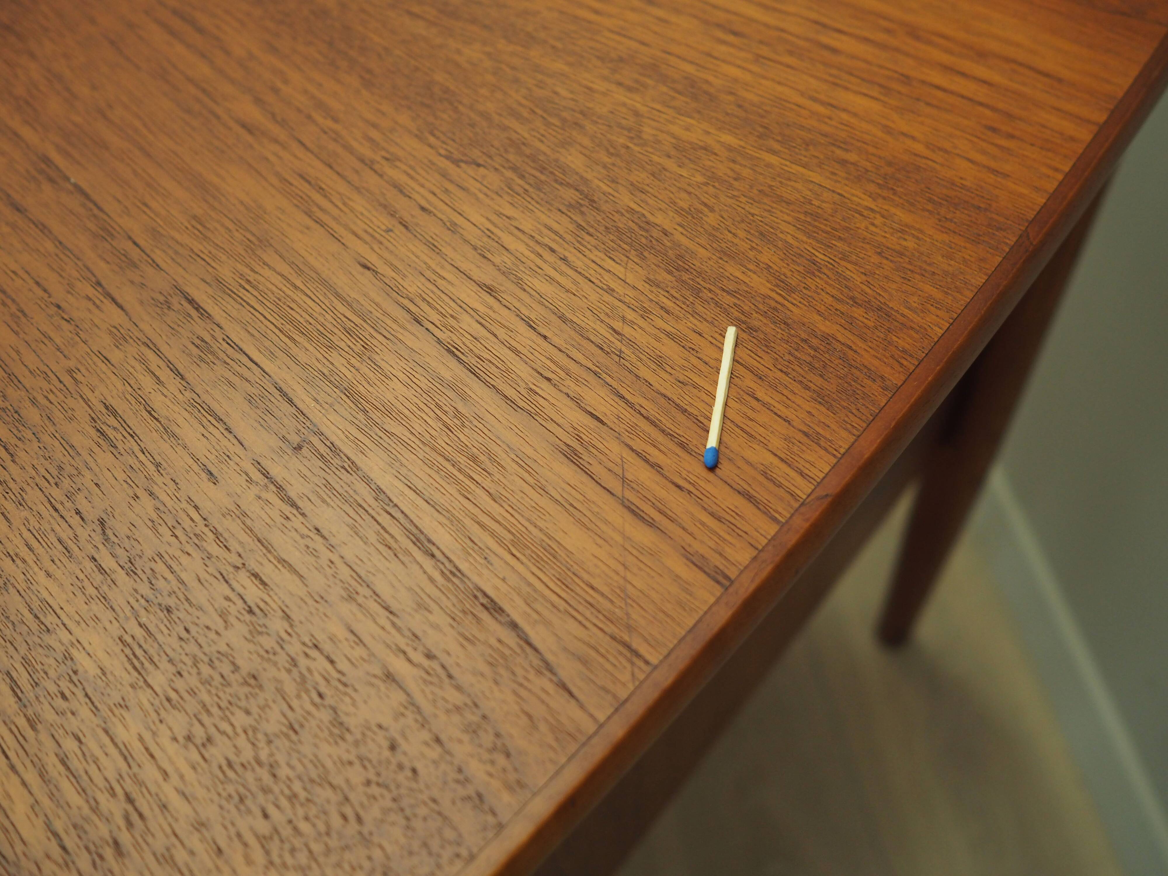 Teak desk, Danish design, 1970s, made in Denmark