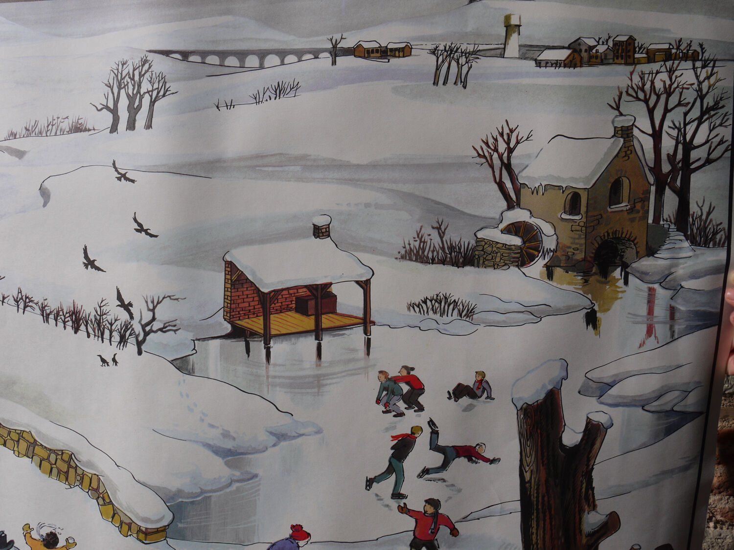 Camping & Winter School Poster