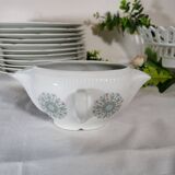 Vierzon porcelain sauce boat