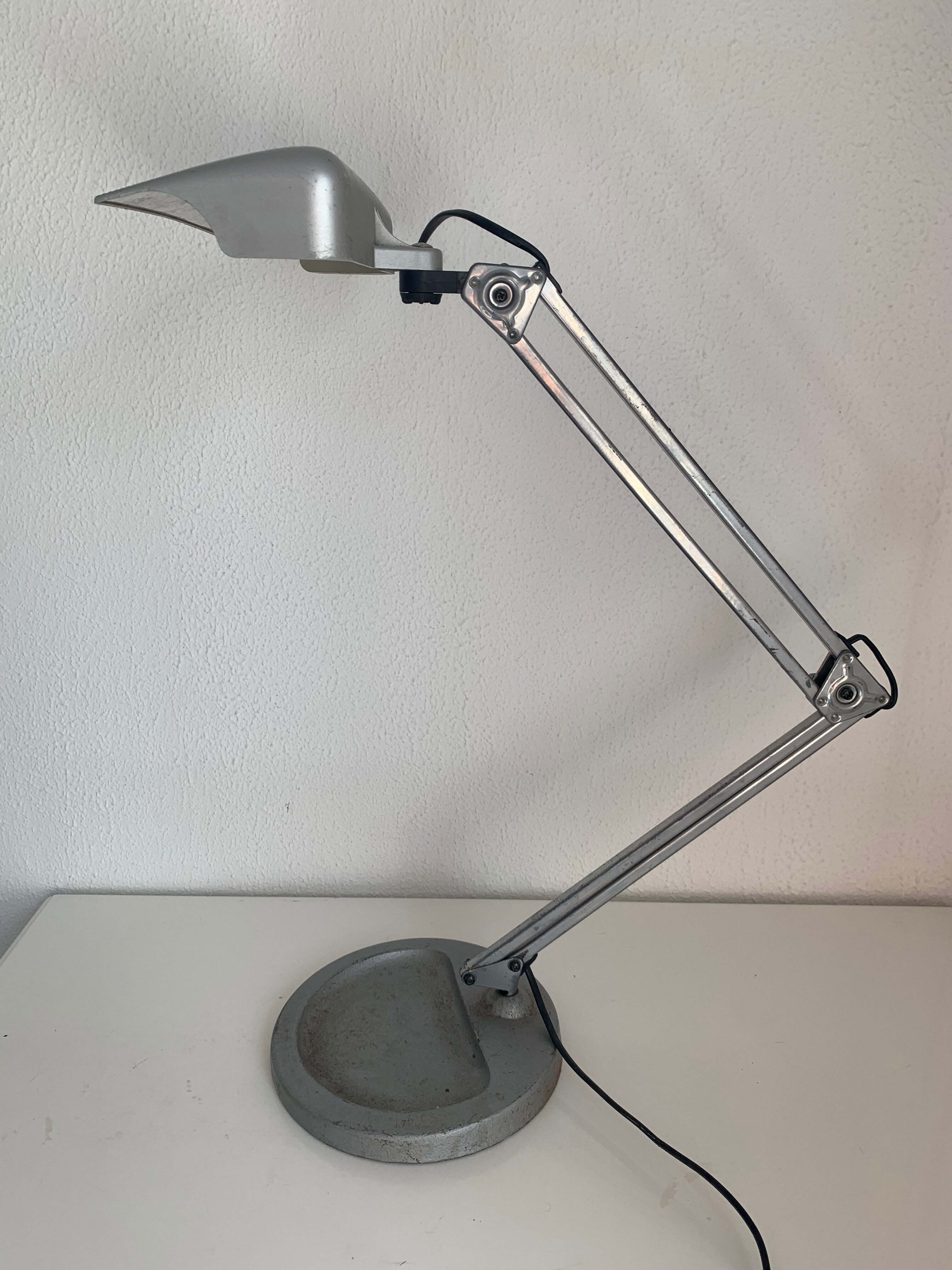 Vintage lamp 1980 architect Lival Wing Finland - 60 cm