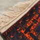 Tapis d'orient vintage fait main