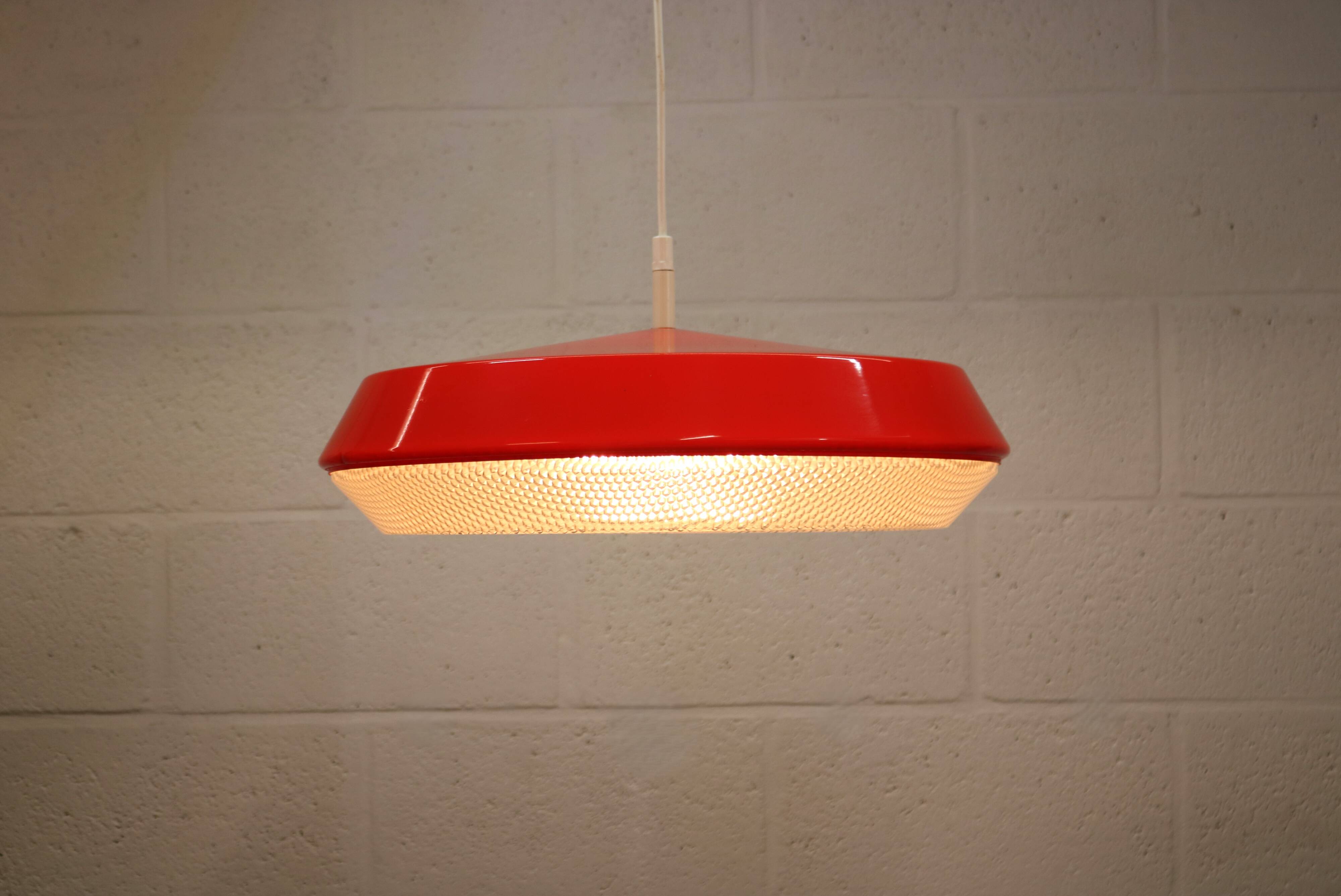 Space age plastic ufo ceiling lamp *** Massive *** Belgium Design