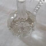 Ancient crystal wine carafe