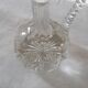 Ancient crystal wine carafe