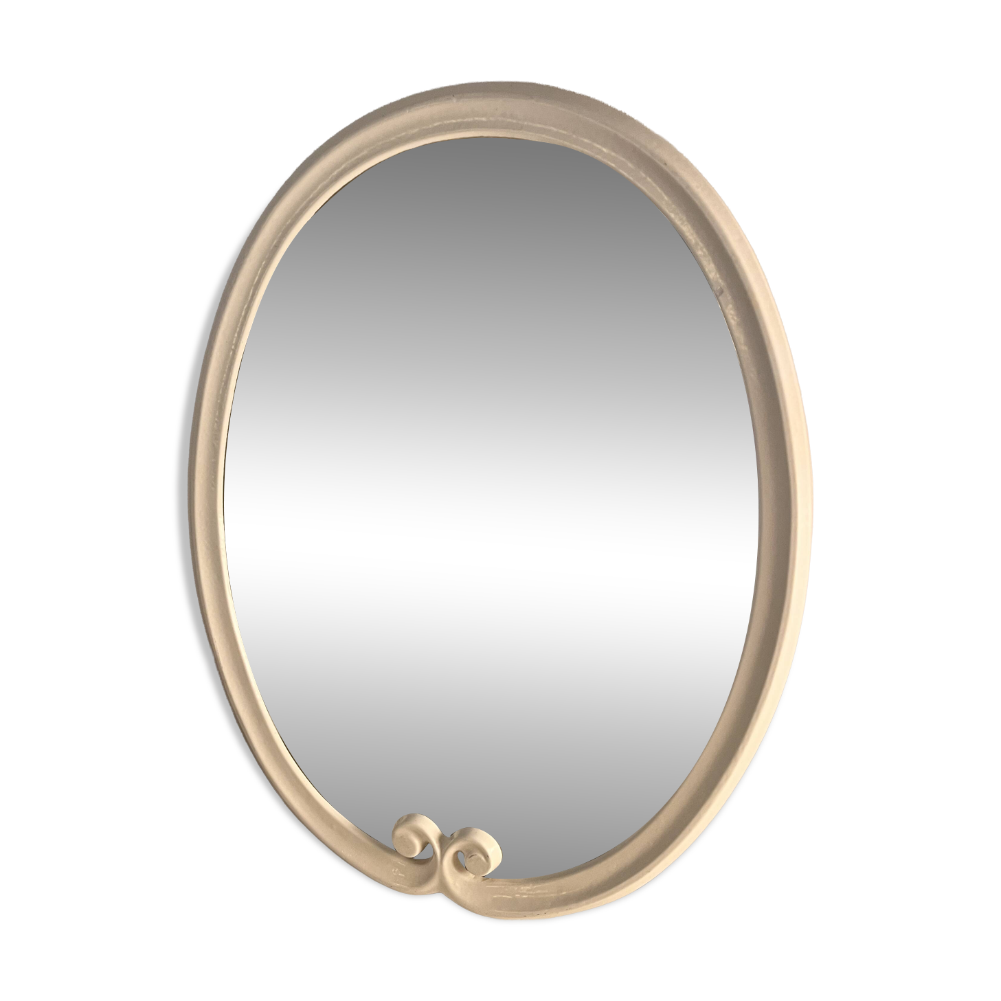 Cast iron mirror