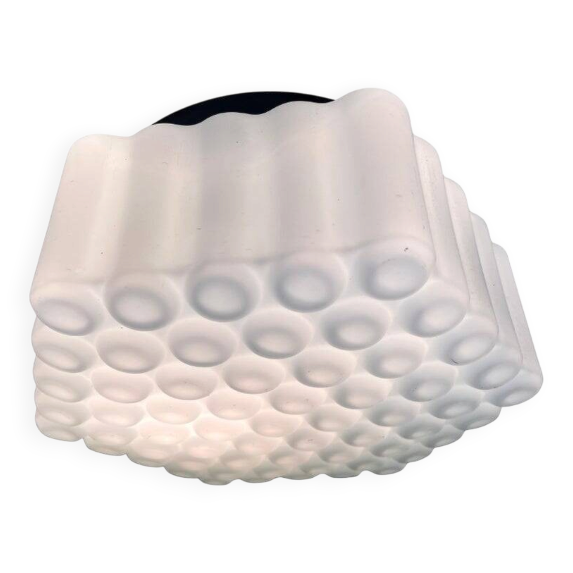 Design midcentury wall or ceiling lamp, flushmount, 1970s - more pieces available