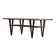 Vintage coffee table, Danish Design with V-Shaped Legs, Kurt Østervig 1950s