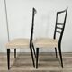 Beech and Skai dining chairs