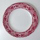 3 old mismatched vintage Badonviller earthenware dinner plates