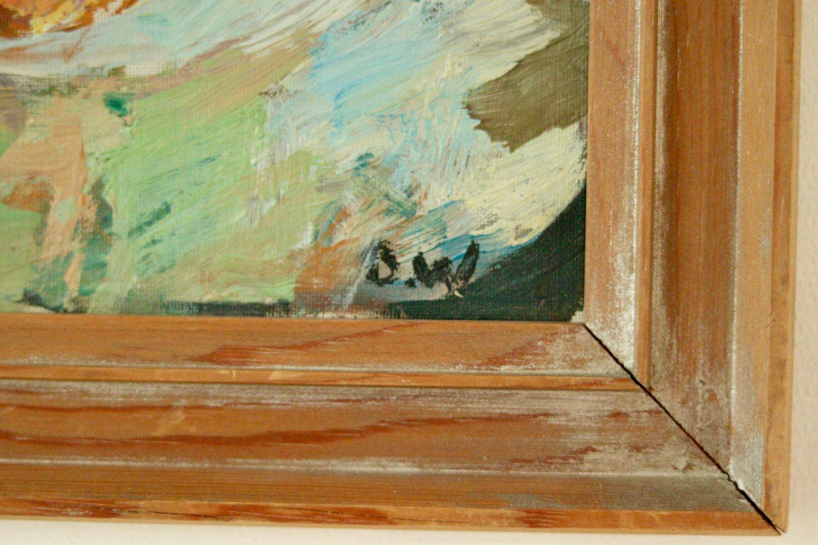 "Still Life with Fruits on a Table" by Bertil Wallman