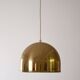 Swedish gold metal lamp