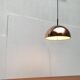 Suspended dome lamp in copper by Staff Leuchten, mid-century, 1960s.