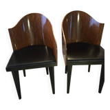 A pair of TOSCANA chairs.