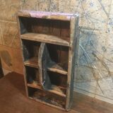 Toolbox with black patina handle