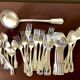 36-piece silver-plated cutlery set
