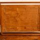 Art deco tray in solid teak