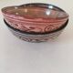Pair of bowls signed A. Serghini