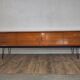 Scandinavian teak and metal sideboard
