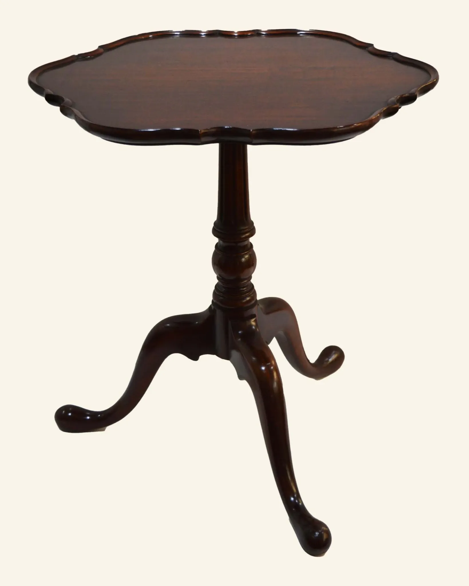 American gueridon Grand Rapids (Michigan), tripod base, 20th century