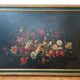 18th Century Floral Bouquet Still Life Framed Oil Painting