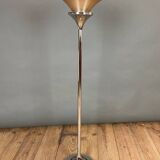 Chrome floor lamp 1970s Erco