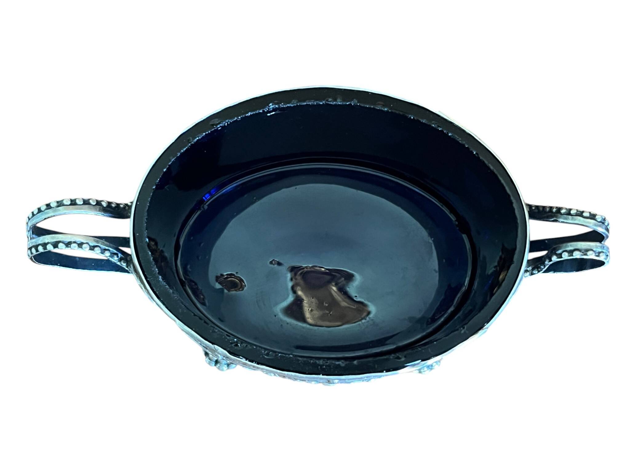 Silverware, sugar bowl in silver Louis XVI style, hallmarks late 18th century.